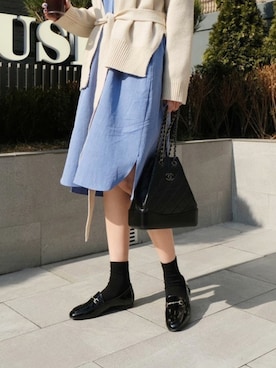 「SAPPUN（サプン）のアイテム」を使った、SAPPUN(サプン公式)さん（レディース・168cm）の春コーディネート