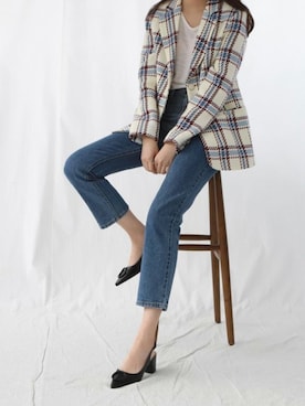 「SAPPUN（サプン）のアイテム」を使った、SAPPUN(サプン公式)さん（レディース・168cm）の春コーディネート