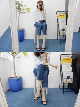 「SAPPUN（サプン）のアイテム」を使った、SAPPUN(サプン公式)さん（レディース・168cm）の春コーディネート