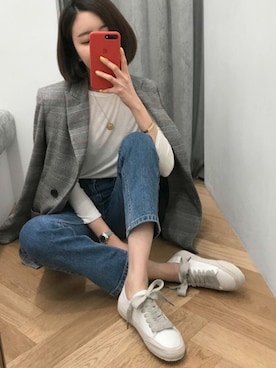 「SAPPUN（サプン）のアイテム」を使った、SAPPUN(サプン公式)さん（レディース・168cm）の春コーディネート