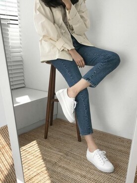 「SAPPUN（サプン）のアイテム」を使った、SAPPUN(サプン公式)さん（レディース・168cm）の春コーディネート
