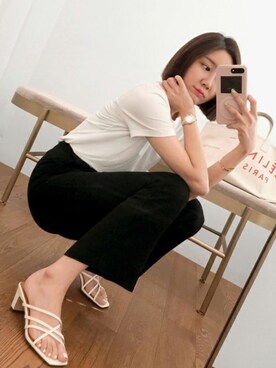 「SAPPUN（サプン）のアイテム」を使った、SAPPUN(サプン公式)さん（レディース・168cm）の春コーディネート