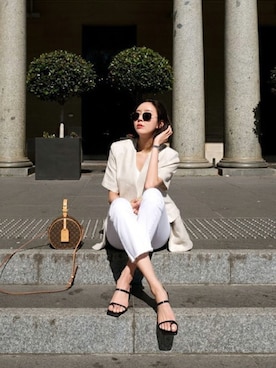 「SAPPUN（サプン）のアイテム」を使った、SAPPUN(サプン公式)さん（レディース・168cm）の春コーディネート