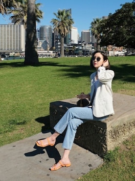 「SAPPUN（サプン）のアイテム」を使った、SAPPUN(サプン公式)さん（レディース・168cm）の春コーディネート