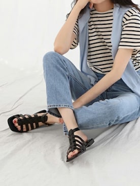 「SAPPUN（サプン）のアイテム」を使った、SAPPUN(サプン公式)さん（レディース・168cm）の春コーディネート