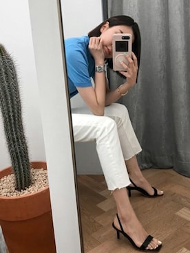 「SAPPUN（サプン）のアイテム」を使った、SAPPUN(サプン公式)さん（レディース・168cm）の春コーディネート