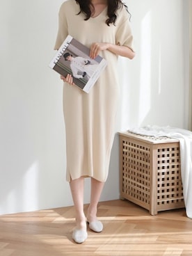 「SAPPUN（サプン）のアイテム」を使った、SAPPUN(サプン公式)さん（レディース・168cm）の夏コーディネート