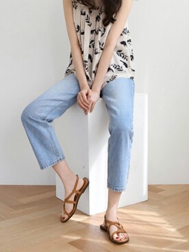 「SAPPUN（サプン）のアイテム」を使った、SAPPUN(サプン公式)さん（レディース・168cm）の夏コーディネート