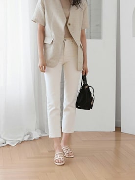 「SAPPUN（サプン）のアイテム」を使った、SAPPUN(サプン公式)さん（レディース・168cm）の夏コーディネート