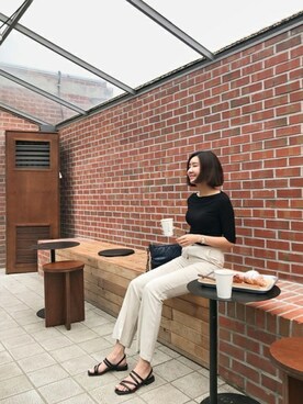 「SAPPUN（サプン）のアイテム」を使った、SAPPUN(サプン公式)さん（レディース・168cm）の夏コーディネート