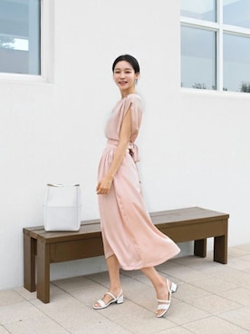 「SAPPUN（サプン）のアイテム」を使った、SAPPUN(サプン公式)さん（レディース・168cm）の夏コーディネート