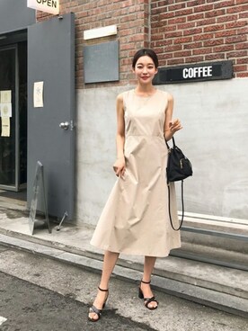 「SAPPUN（サプン）のアイテム」を使った、SAPPUN(サプン公式)さん（レディース・170cm）の夏コーディネート