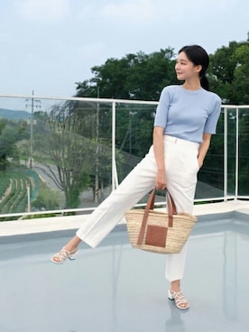 「SAPPUN（サプン）のアイテム」を使った、SAPPUN(サプン公式)さん（レディース・170cm）の夏コーディネート