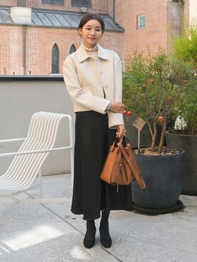 「SAPPUN（サプン）のアイテム」を使った、SAPPUN(サプン公式)さん（レディース・170cm）の秋コーディネート