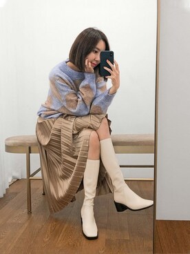 「SAPPUN（サプン）のアイテム」を使った、SAPPUN(サプン公式)さん（レディース・168cm）の秋コーディネート