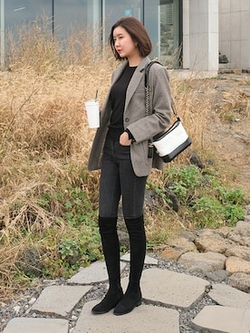 「SAPPUN（サプン）のアイテム」を使った、SAPPUN(サプン公式)さん（レディース・168cm）の秋コーディネート