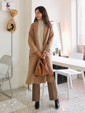 「SAPPUN（サプン）のアイテム」を使った、SAPPUN(サプン公式)さん（レディース・170cm）の秋コーディネート