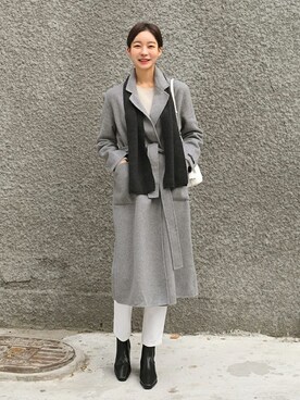 「SAPPUN（サプン）のアイテム」を使った、SAPPUN(サプン公式)さん（レディース・170cm）の冬コーディネート