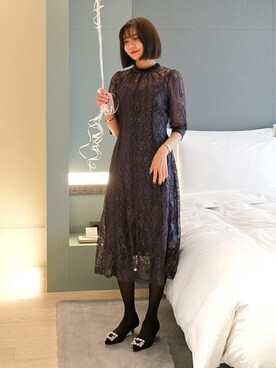 SAPPUN(サプン公式)さん（レディース・168cm）の冬コーディネート