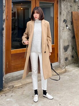 SAPPUN(サプン公式)さん（レディース・168cm）の冬コーディネート