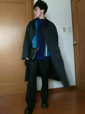 よっしー【yossy】 (相互フォロー)さん(メンズ・165cm)の冬コーディネート