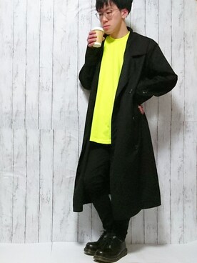 「平成最後のWEARISTAセンバツ」｜「アイテム（トレンチコート）」を使った、よっしー【yossy】 (相互フォロー)さん（メンズ・165cm）の春コーディネート
