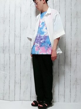 よっしー【yossy】 (相互フォロー)さん（メンズ・165cm）の夏コーディネート