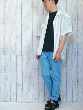 よっしー【yossy】 (相互フォロー)さん(メンズ・165cm)の夏コーディネート