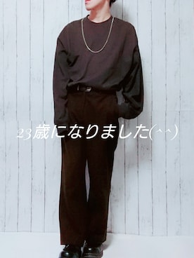 よっしー【yossy】 (相互フォロー)さん（メンズ・165cm）の冬コーディネート