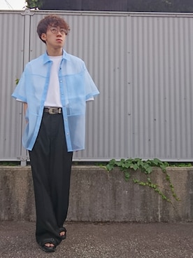 「アイテム（その他）」を使った、よっしー【yossy】 (相互フォロー)さん（メンズ・166cm・20代）の夏コーディネート