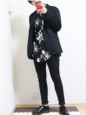 ろぜ🥀さん（メンズ・178cm）の秋コーディネート