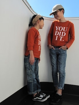 「オシャレパッソ」｜paguさん（キッズ・120cm）の秋コーディネート