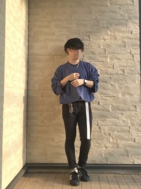 しろ。さん（メンズ・167cm）の春コーディネート