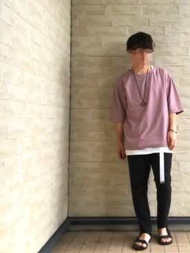 しろ。さん（メンズ・167cm）の夏コーディネート