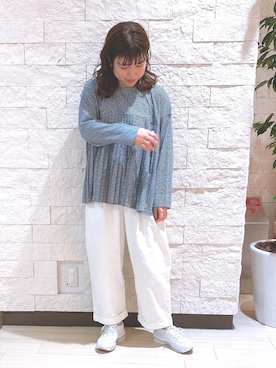 「春めきシューズ」｜mizukiさん（レディース・157cm）の春コーディネート
