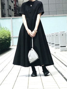 「アイテム（ワンピース/ドレス）」を使った、azuさん（レディース・158cm・10代）の夏コーディネート