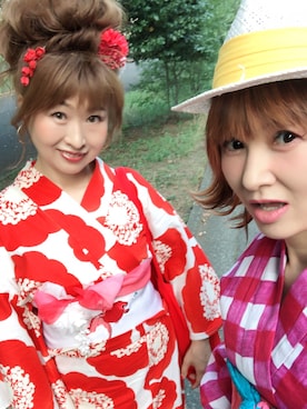 「Xmiss（キスミス）のアイテム」を使った、たぁ坊さん（レディース・157cm）の夏コーディネート