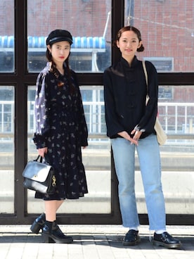 あわつまいさんの（tricot COMME des GARCONS | トリココムデギャルソン）を使ったコーディネート