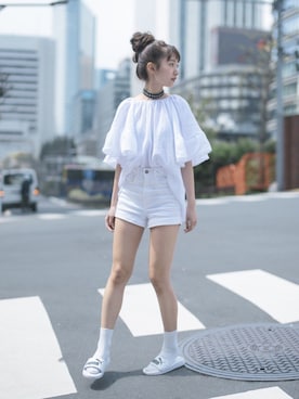 あわつまいさん(レディース・153cm)の春コーディネート