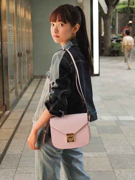 「BLESS（ブレス）のアイテム（ジャケット/アウター）」を使った、あわつまいさん（レディース・153cm）の夏コーディネート