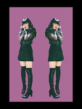 「jupe by jackie（ジュップバイジャッキー）のアイテム」を使った、あわつまいさん（レディース・153cm）の秋コーディネート