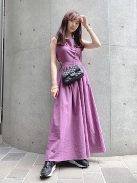 「Elenore（エレノア）のアイテム」を使った、あわつまいさん（レディース・153cm）の夏コーディネート