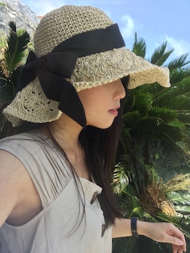 「Canal 4℃（カナルヨンドシー）のアイテム」を使った、marukoさん（レディース・163cm）の夏コーディネート