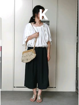 亀子さん（レディース・162cm）の夏コーディネート