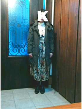 亀子さん（レディース・162cm）の冬コーディネート