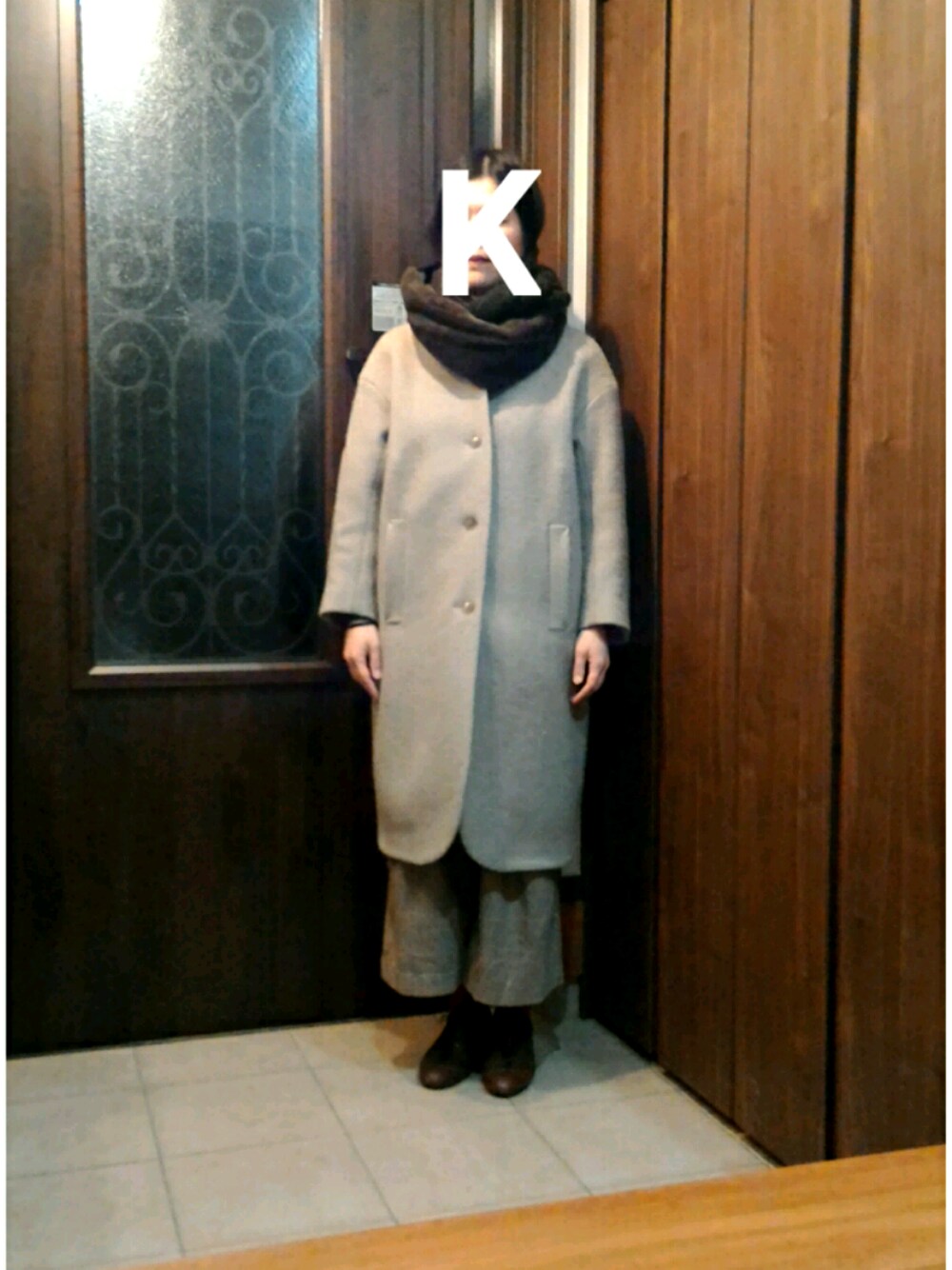 yuni（ユニ ）の「ループヤーン コクーンコート（その他アウター  