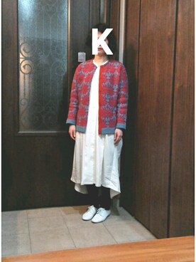 亀子さん(レディース・162cm)の冬コーディネート