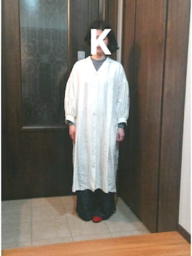 亀子さん（レディース・162cm）の春コーディネート