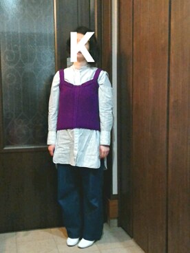 亀子さん（レディース・162cm）の春コーディネート