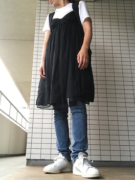 「io（イオ）のアイテム」を使った、chizuさん（レディース・160cm）の夏コーディネート